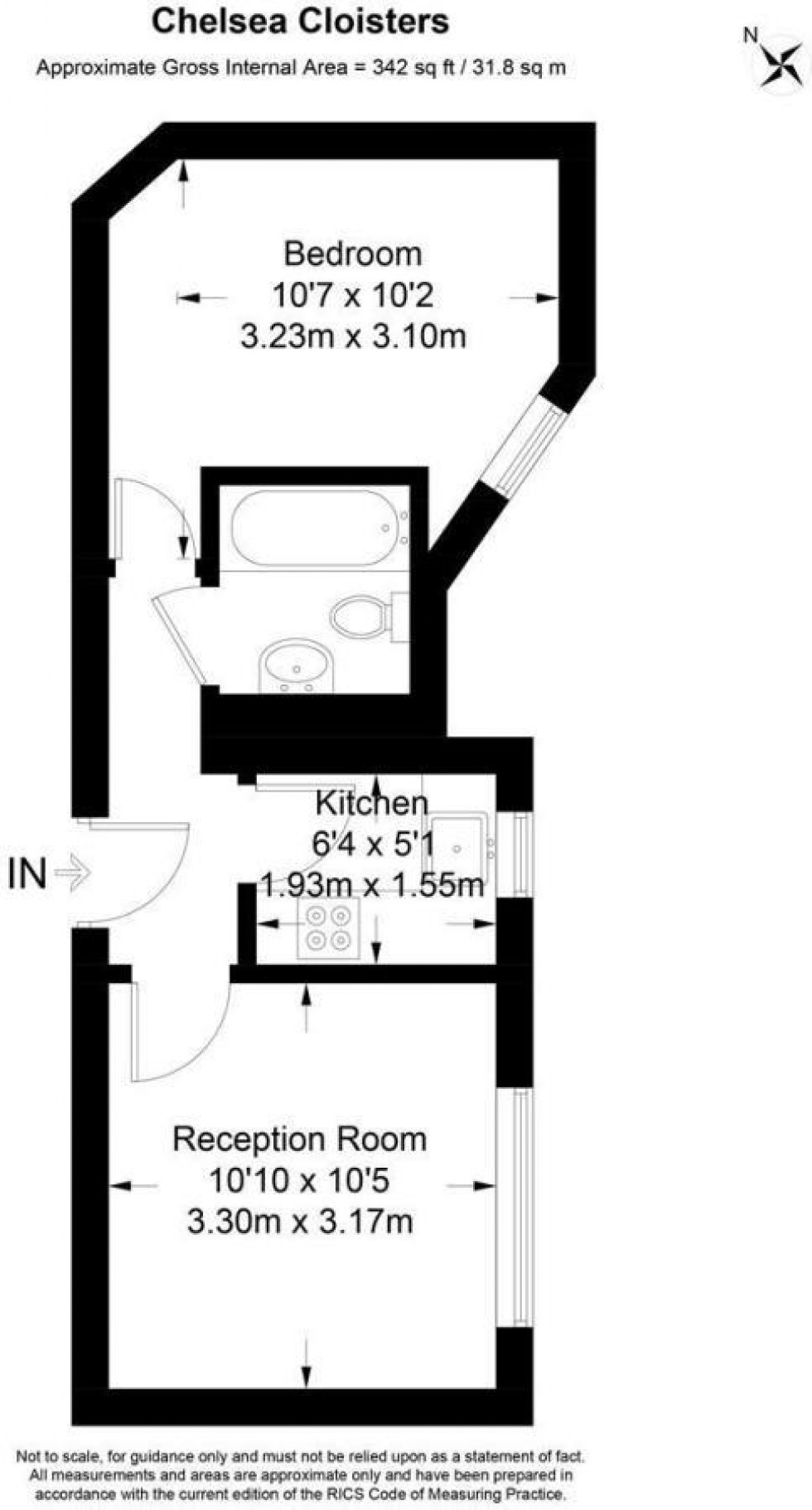 Floorplan for Sloane Avenue, London