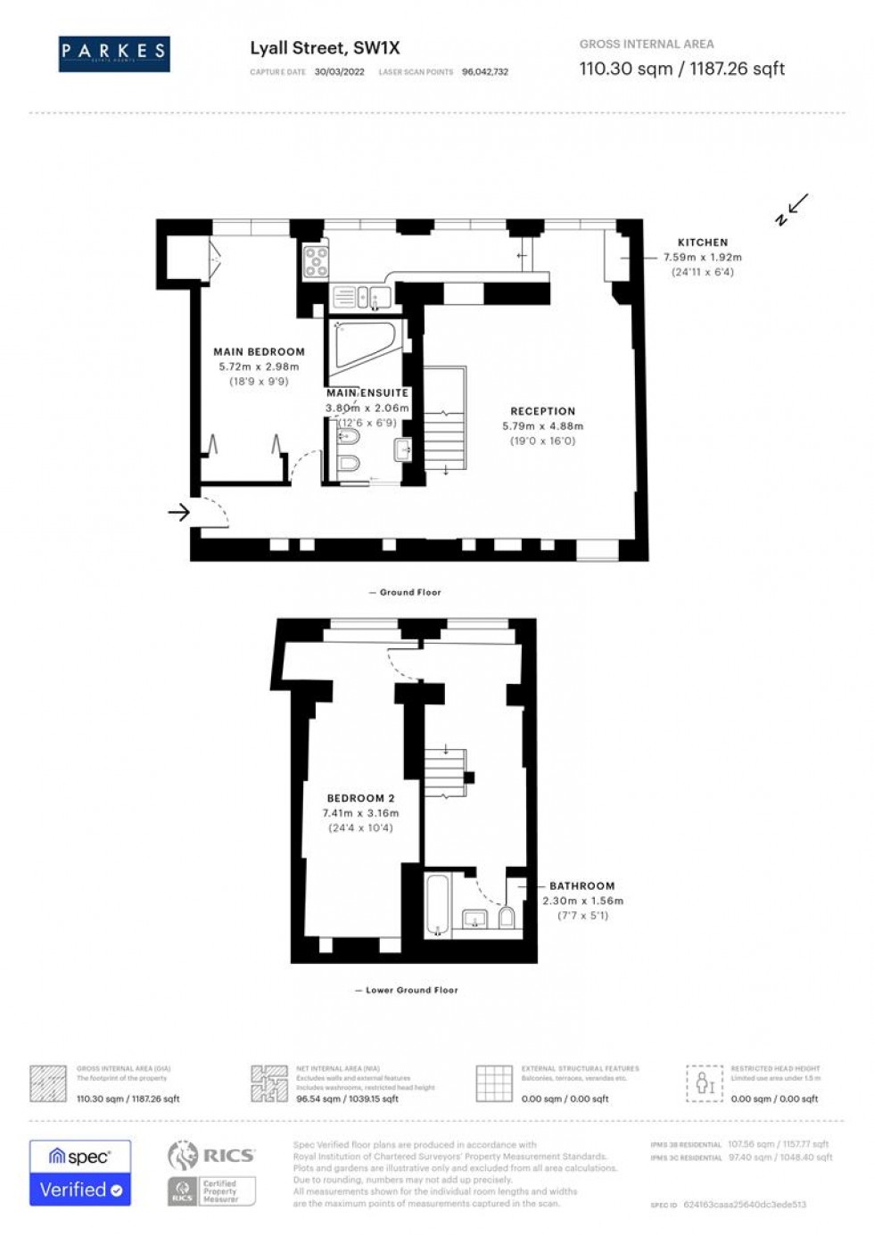 Floorplan for Belgravia, London