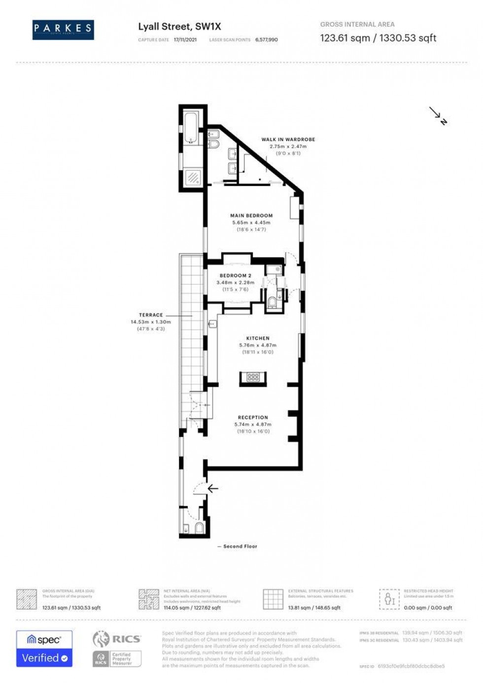 Floorplan for Belgravia, London