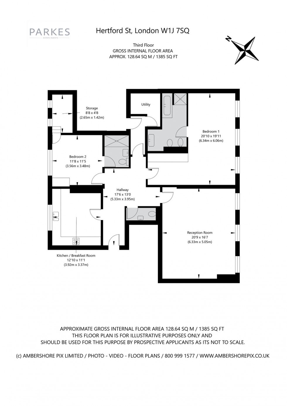 Floorplan for Mayfair, London