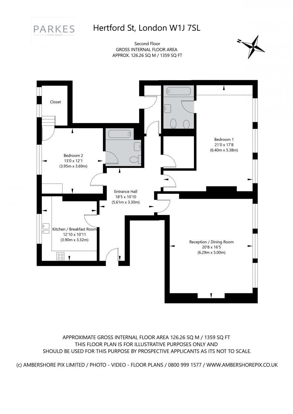 Floorplan for Mayfair, London