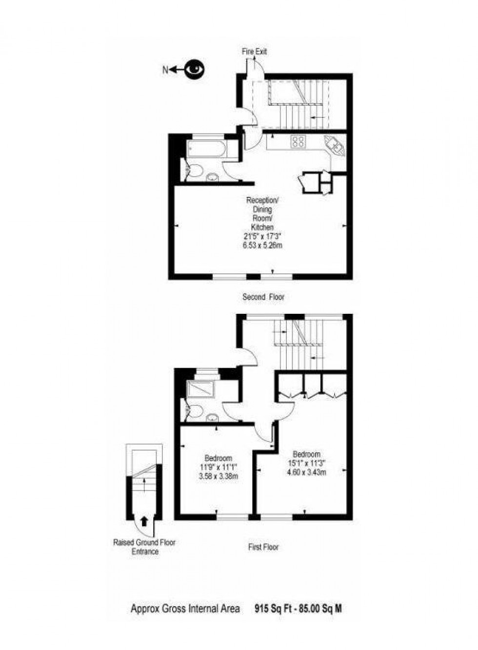 Floorplan for London