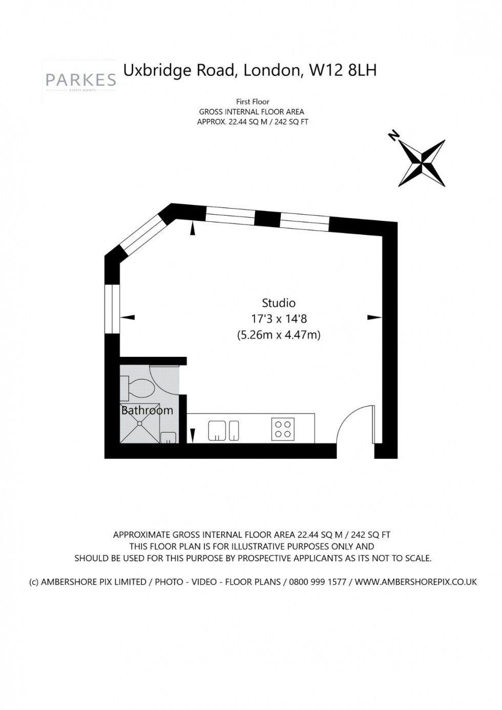 Floorplan for Shepherd's Bush, London