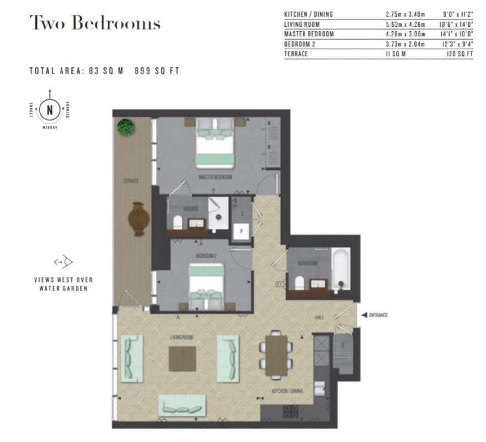 Floorplan for London Dock, London